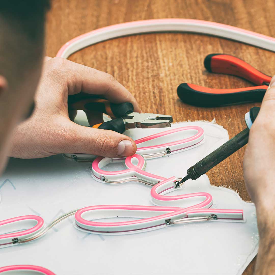 Custom Led Sign Handmade