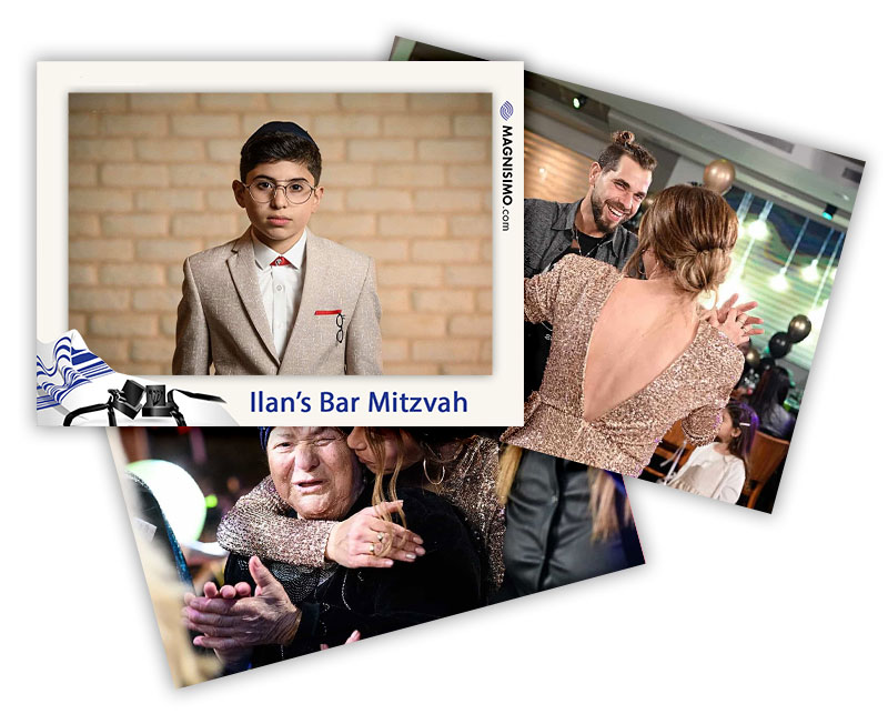 Bar Mitzvah Instant Photo Magnet Preview 00 1