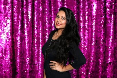 Hot Pink Luxe Sequin