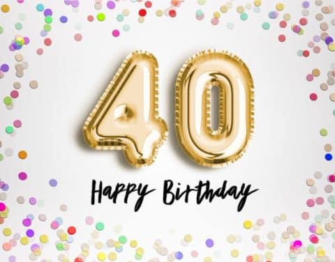 Over The Hill Birthday Celebration With Photo Magnets